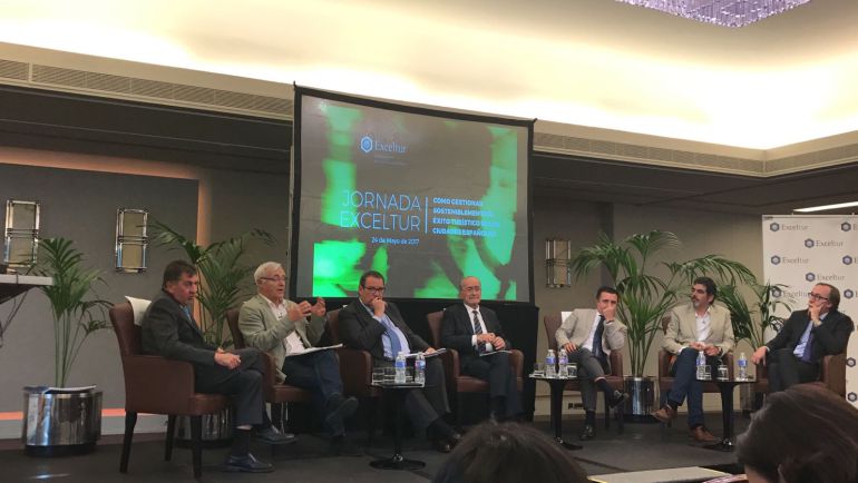 Imagen de las jornadas organizadas por Exceltur Imagen de las jornadas organizadas por Exceltur