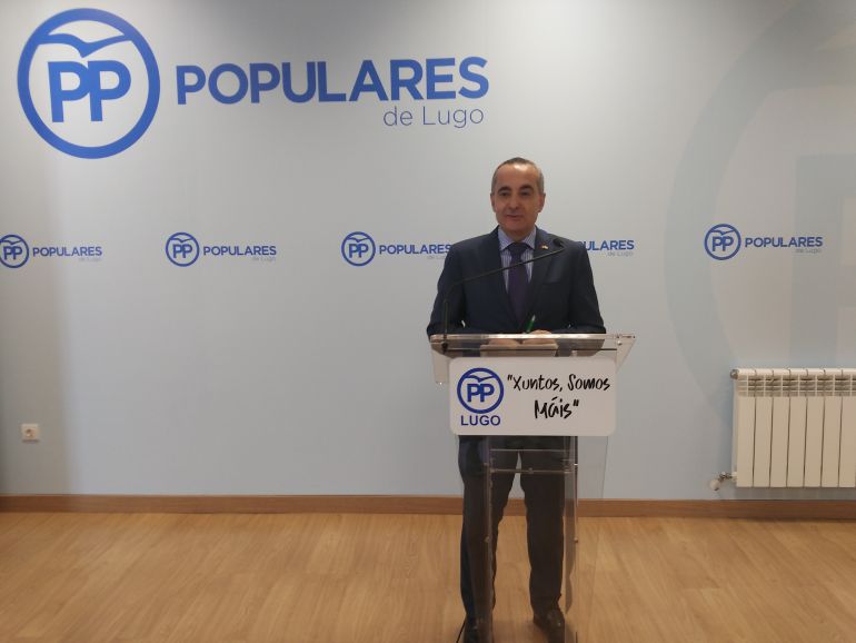 Ramón Carballo, candidato del PP a presidir el PP de Lugo Ramón Carballo, candidato del PP a presidir el PP de Lugo