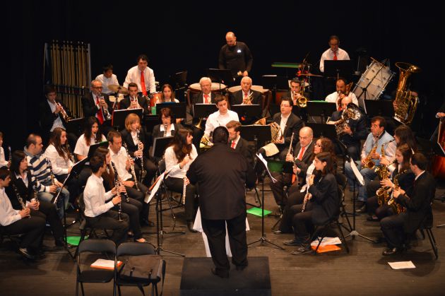 La banda de música Harmonía participa en el primer festival de marchas La banda de música Harmonía participa en el primer festival de marchas