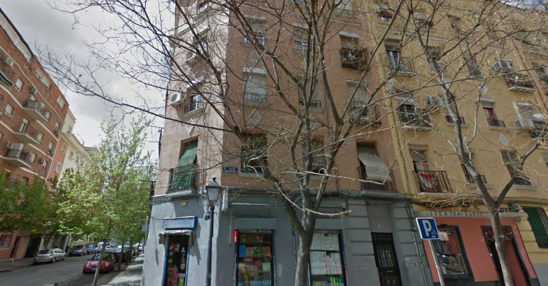 La casa donde ha fallecido el anciano, en el barrio de Arganzuela de Madrid La casa donde ha fallecido el anciano, en el barrio de Arganzuela de Madrid