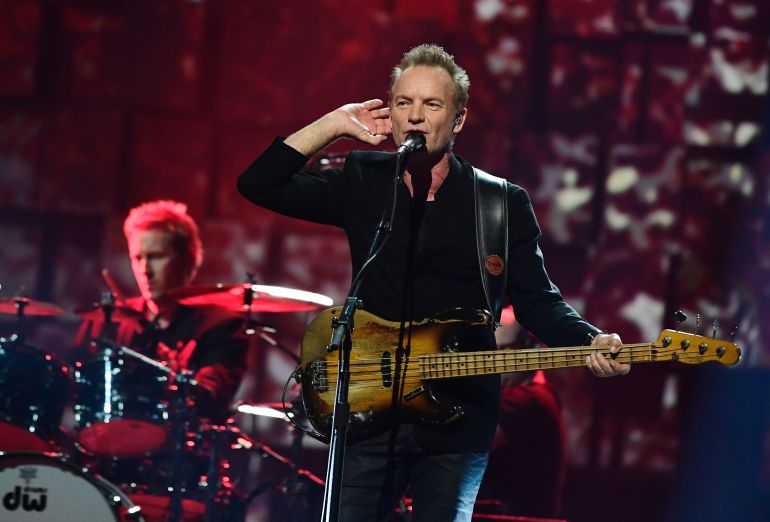 Sting, cabeza de cartel de Músicos en la Naturaleza Sting, cabeza de cartel de Músicos en la Naturaleza