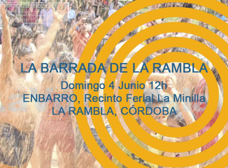 Cartel de la 'Barrada' de este domingo en La Rambla. Cartel de la 'Barrada' de este domingo en La Rambla.