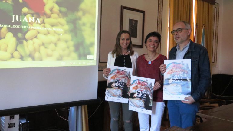Presentación de la obra "Juana" que se podrá ver en Lourenzá y Ribadeo Presentación de la obra "Juana" que se podrá ver en Lourenzá y Ribadeo