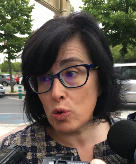 Celia Gonzalez, secretaria presuntamente acosada laboralmente en el concello de Palas Celia Gonzalez, secretaria presuntamente acosada laboralmente en el concello de Palas