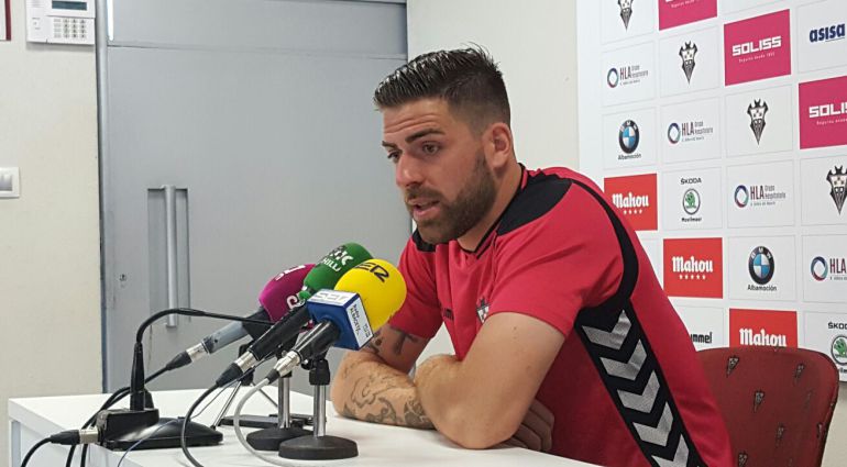 Rafa Gálvez, en sala de prensa Rafa Gálvez, en sala de prensa