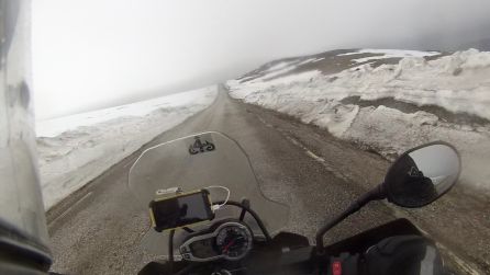 El paisaje cambia por completo. El termómetro se desploma. El paisaje cambia por completo. El termómetro se desploma.