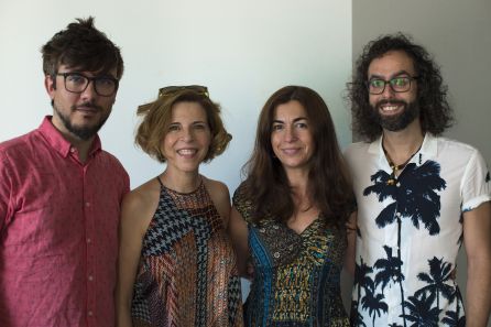 Los Antílopez, Sóle Giménez y Marta González Novo. Los Antílopez, Sóle Giménez y Marta González Novo.