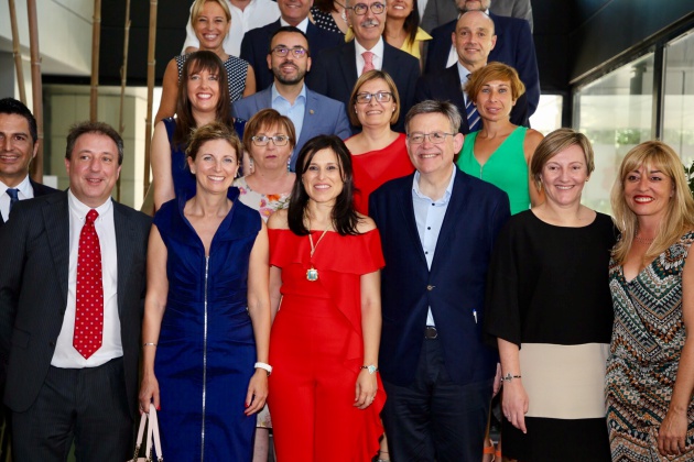 Ximo Puig, en la toma de posesión de la nueva alcaldesa de Almassora, Mercedes Galí Ximo Puig, en la toma de posesión de la nueva alcaldesa de Almassora, Mercedes Galí