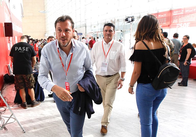 Oscar Puente a su llegada al Comité Federal del PSOE Oscar Puente a su llegada al Comité Federal del PSOE
