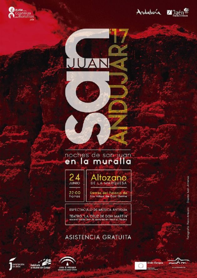 Cartel anunciador de las 'Noches de San Juan en la Muralla' Cartel anunciador de las 'Noches de San Juan en la Muralla'