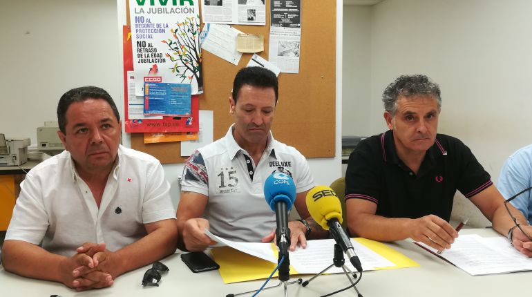Rueda de prensa del comité de empresa del Ayuntamiento de León Rueda de prensa del comité de empresa del Ayuntamiento de León