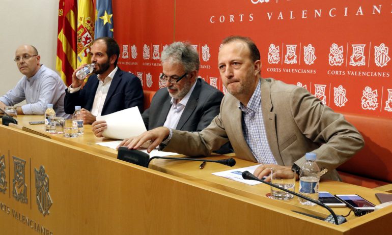 De izquierda a derecha Alfonso García, David de Miguel, Domingo Rojo, y Alexis Marí De izquierda a derecha Alfonso García, David de Miguel, Domingo Rojo, y Alexis Marí