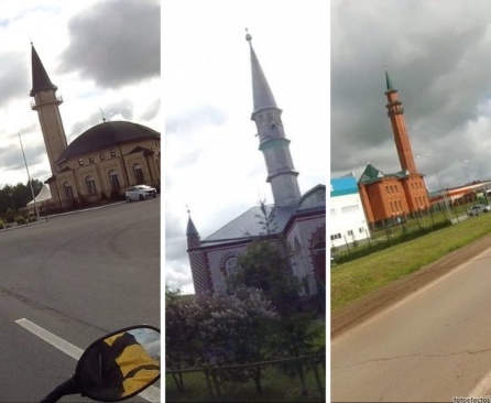 En los pueblos de Tartaristán destacan los minaretes de sus mezquitas, aún en las aldeas más pequeñas. En los pueblos de Tartaristán destacan los minaretes de sus mezquitas, aún en las aldeas más pequeñas.