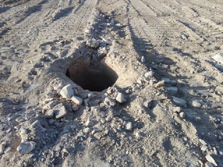 El ayuntamiento ordena paralizar las obras en el castillo de Tabala El ayuntamiento ordena paralizar las obras en el castillo de Tabala