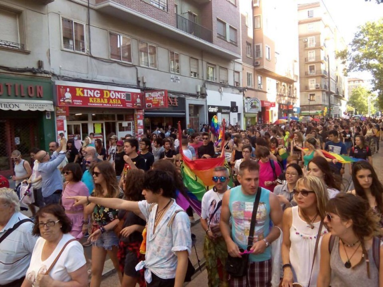 En Zaragoza, la manifestación ha discurrido entre la plaza San Francisco y la plaza del Pilar En Zaragoza, la manifestación ha discurrido entre la plaza San Francisco y la plaza del Pilar
