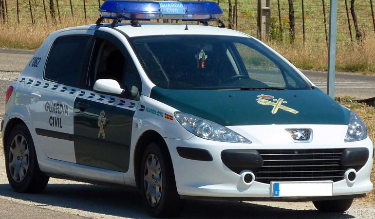 Uno de los coches de la Benemérita Uno de los coches de la Benemérita
