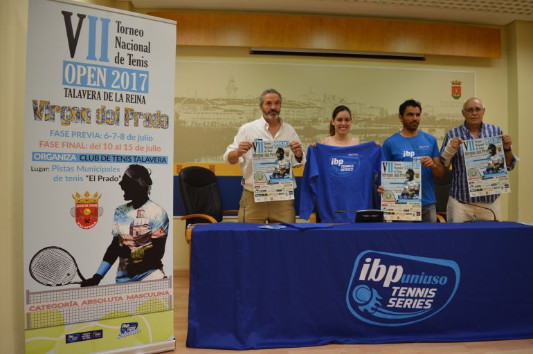 Presentado el Open de Tenis ´Virgen del Prado´ Presentado el Open de Tenis ´Virgen del Prado´