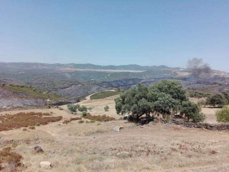 Estabilizado el incendio de Riotinto: Estabilizado el incendio de Riotinto Estabilizado el incendio de Riotinto: Estabilizado el incendio de Riotinto