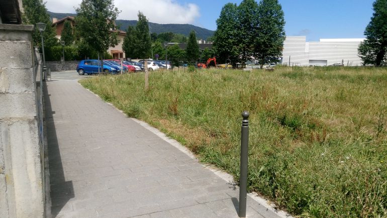Zona en la que se está actuando