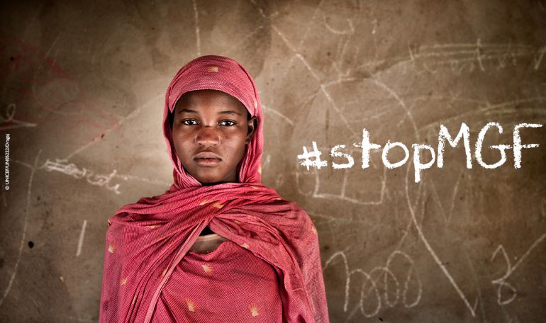 Campaña contra la mutilación genital femenina. Campaña contra la mutilación genital femenina.