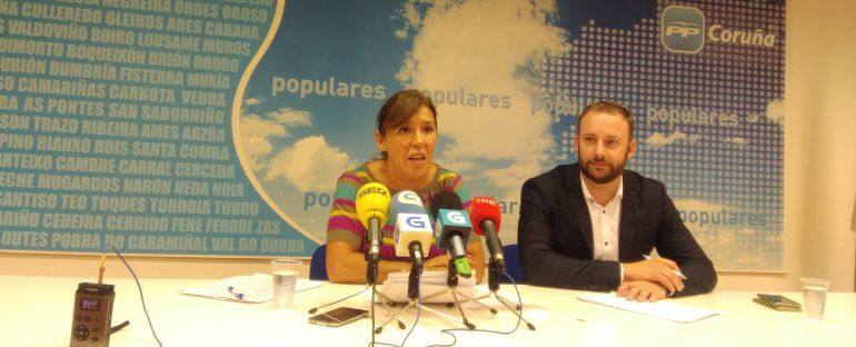 Beatriz Mato, PP, en rueda de prensa Beatriz Mato, PP, en rueda de prensa