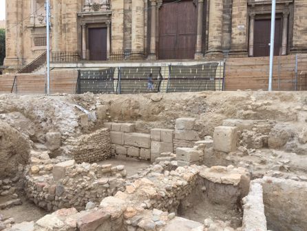 Imatge general de part de les excavacions. Imatge general de part de les excavacions.