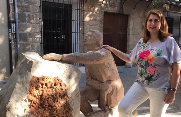 Silvia Gandía, Presidenta de la Comisión de Fiestas 2018. Silvia Gandía, Presidenta de la Comisión de Fiestas 2018.