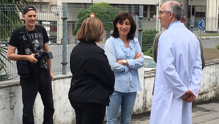 La conselleira de Medio Rural, Ángeles Vázquez, durante su visita a Lugo La conselleira de Medio Rural, Ángeles Vázquez, durante su visita a Lugo