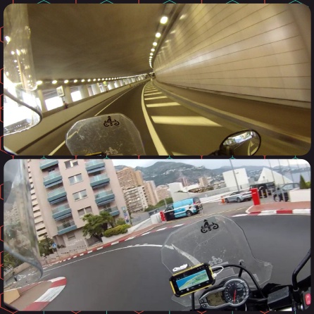 El Túnel, la curva Loews, y con asfalto mojado. Ya que se emula a los ídolos, se hace con todo riesgo. El Túnel, la curva Loews, y con asfalto mojado. Ya que se emula a los ídolos, se hace con todo riesgo.