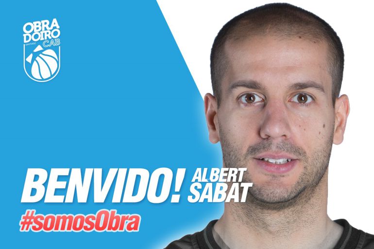 Albert Sabat jugará las dos próximas campañas en Obradoiro Albert Sabat jugará las dos próximas campañas en Obradoiro