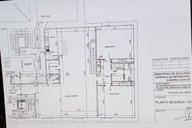 El Ministerio de Cultura construirá una vivienda "ocasional" para el Duque del Infantado en el Palacio del mismo nombre con un salón de 104 metros cuadrados: La vivienda del Duque del Infantado tendrá un salón de 104 metros El Ministerio de Cultura construirá una vivienda "ocasional" para el Duque del Infantado en el Palacio del mismo nombre con un salón de 104 metros cuadrados: La vivienda del Duque del Infantado tendrá un salón de 104 metros