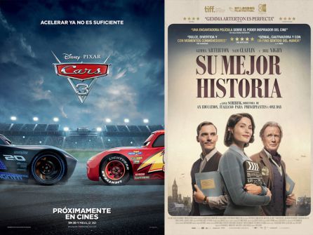 "Cars 3" y "Su mejor historia" "Cars 3" y "Su mejor historia"