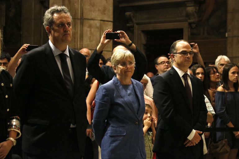Joaquim Forn, Clara Ponsatí i Jordi Turull Joaquim Forn, Clara Ponsatí i Jordi Turull