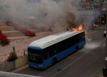 Arden 10 autobuses de la EMT en menos de un año