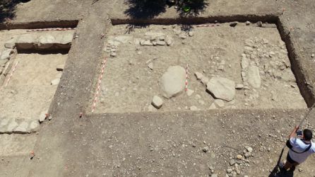Lugar de la excavación Lugar de la excavación