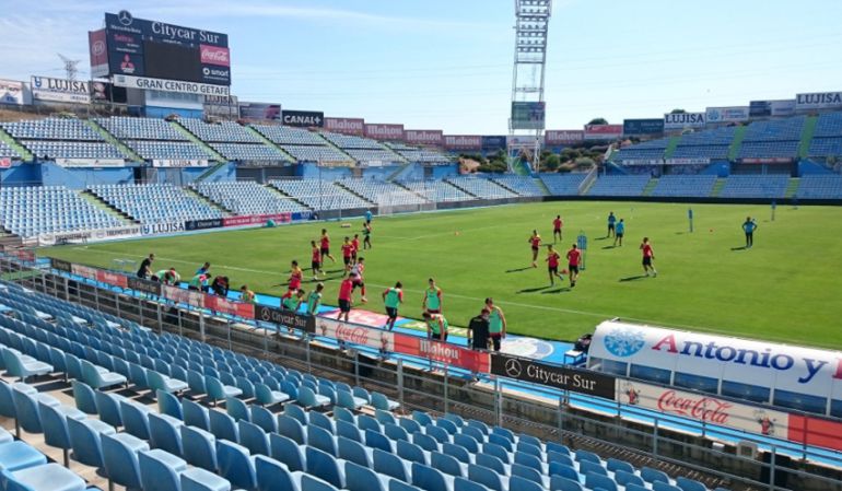 Imagen de una de las últimas sesiones de entrenamiento de la temporada pasada Imagen de una de las últimas sesiones de entrenamiento de la temporada pasada