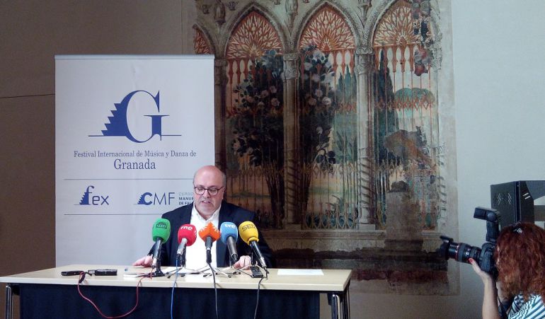 Diego Martínez en rueda de prensa Diego Martínez en rueda de prensa