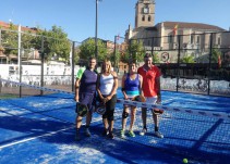 El pádel manda en la Plaza Mayor