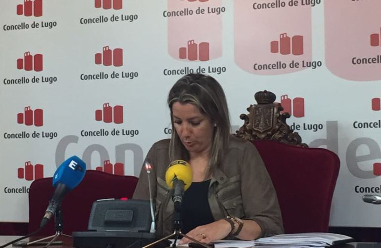 Lara Méndez, alcaldesa de Lugo Lara Méndez, alcaldesa de Lugo