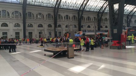Ensurt a l'Estació de França Ensurt a l'Estació de França