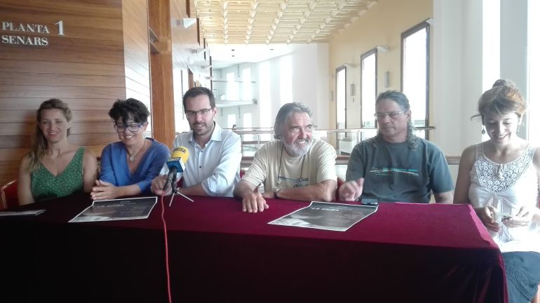 Los organizadores del montaje presentaron la producción este martes Los organizadores del montaje presentaron la producción este martes