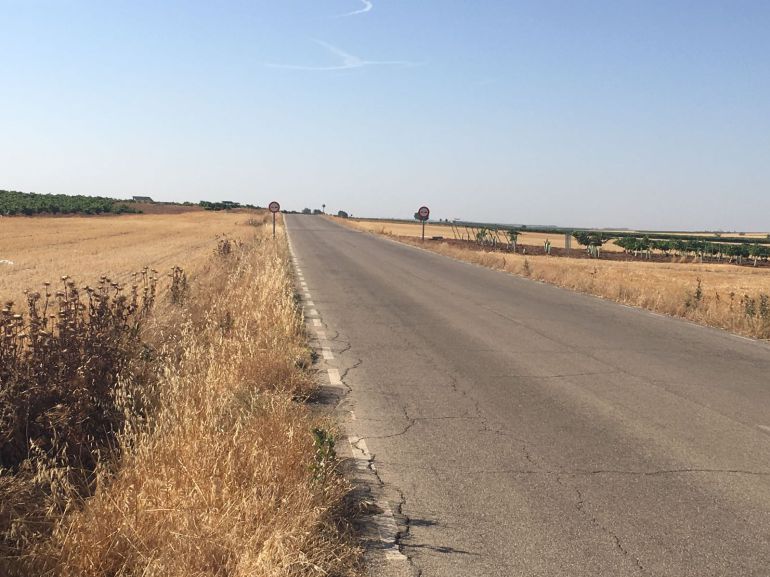 IU Mota exige a Diputación el arreglo urgente de la carretera de Manjavacas IU Mota exige a Diputación el arreglo urgente de la carretera de Manjavacas