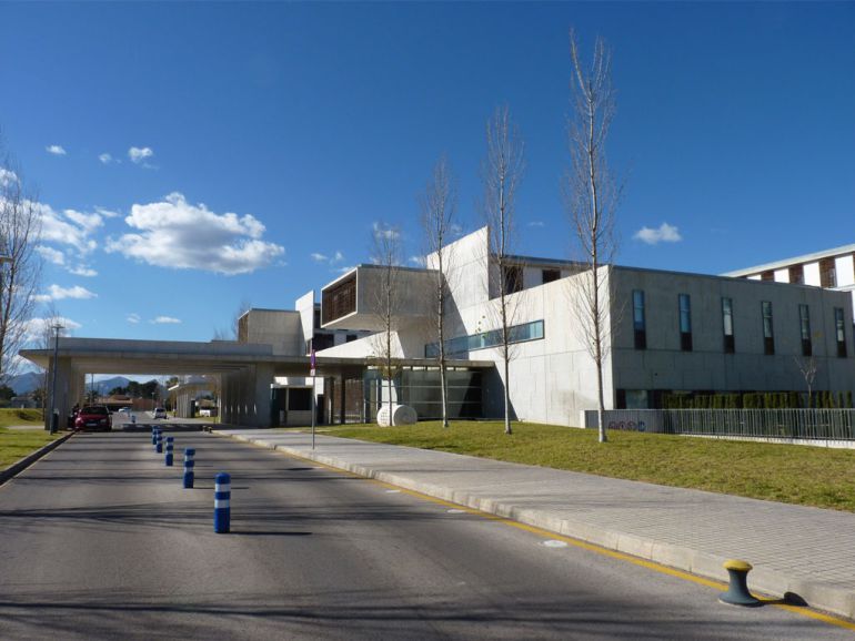Instalaciones del Hospital Comarcal en Denia. Instalaciones del Hospital Comarcal en Denia.