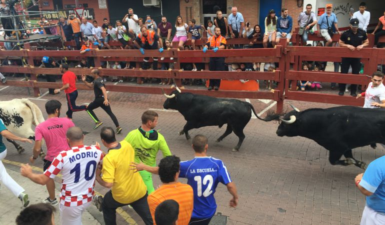 Encierro del 30 de agosto de 20216 en San Sebastián de los Reyes Encierro del 30 de agosto de 20216 en San Sebastián de los Reyes