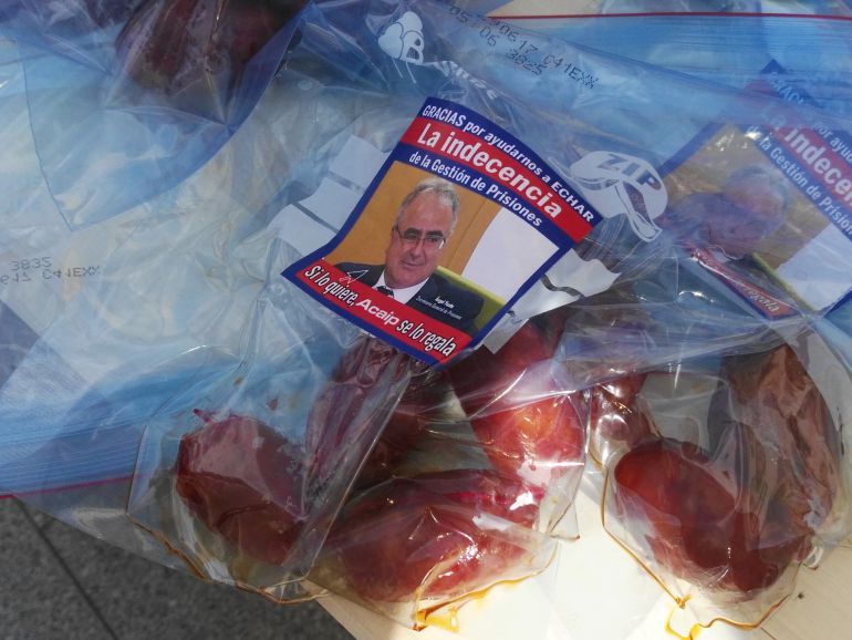 Chorizos que ha repartido el sindicato de instituciones penitenciarias a los ciudadanos Chorizos que ha repartido el sindicato de instituciones penitenciarias a los ciudadanos
