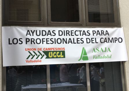 Imagen de una pancarta de la manifestación Imagen de una pancarta de la manifestación
