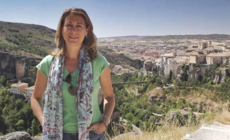 Foto que la propia Susana Pérez publicó en su cuenta de Twitter al anunciar que sería la pregonera de San Julián. Foto que la propia Susana Pérez publicó en su cuenta de Twitter al anunciar que sería la pregonera de San Julián.