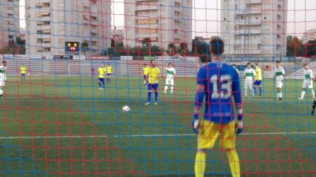 Pablo Calvo lanza el penalti del 1-0 Pablo Calvo lanza el penalti del 1-0