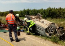 Fallece una mujer en un accidente en Fuerte del Rey