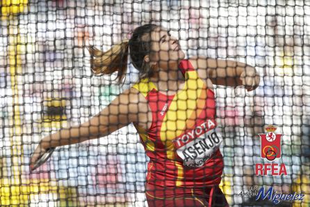 Sabina Asenjo no se clasificó para la final de disco Sabina Asenjo no se clasificó para la final de disco
